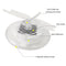Solar RGB LED Swimming Pool Underwater Floating Lamp Garden Water Light (B)