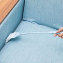 Long Handle Dust Brush Non-woven Household Bedroom Cleaning Tools (Blue) Newly