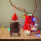 Retro Night Light LED Fireplace Battery USB Powered Christmas Party Ornaments
