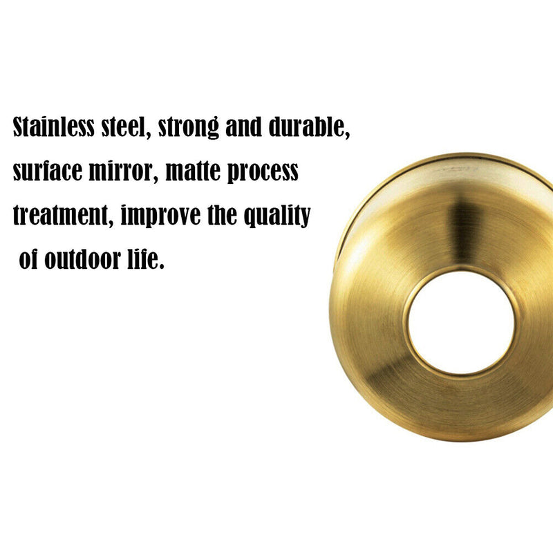 Gas Tank Metal Case Retro Outdoor Gas Canister Protective Cover (Copper)