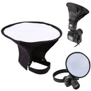 20cm Round Flash Softbox for Diffuser Speedlight Photography Canon Newly
