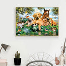 5D DIY Full Drill Diamond Painting Animals Cross Stitch Mosaic Kit (05) Newly