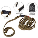 Camping Campsite Storage Strap Hanging Rope Hanger (1.8m Army Green) Newly
