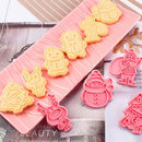 Claus Cookies Cutter Cake Mould Christmas Biscuit Mold Baking & Pastry Tools