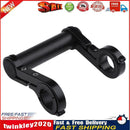 10cm Bicycle Light Holder Bike Handlebar Extender Lamp Phone Stand(Black) Newly