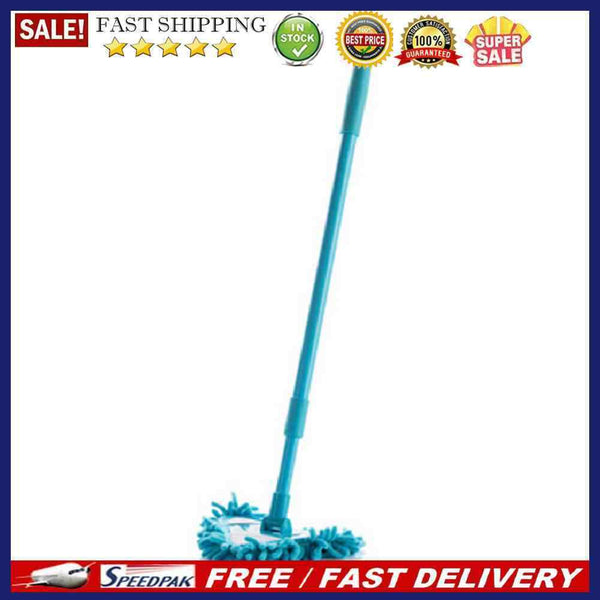 Retractable Floors Cleaning Triangle Mop Bathroom Glass Cleaner Washing Flat