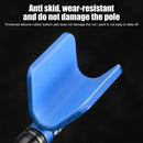 Automatic Rebound Fishing Pole Holder Rod Stand Support Head Tackle (Blue)