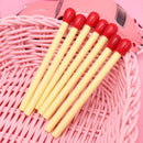 1pc Ballpoint Pen Stationery Writing Students Match Ink Pens Blue Stick I4X8