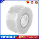 5x1.5m Waterproof Stop Leak Seal Repair Self-fluxing Adhesive Tape(White)