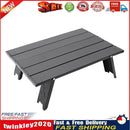 Camping Foldable Table Stove Stand Outdoor Hiking Picnic Desk (A Black) Newly