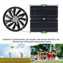 20W 12V Exhaust Fan Outdoor Chicken House Mini Solar Panel Ventilator Fan
