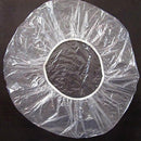 sopefr disposable shower hoods shower caps plastic waterproof clear shower hoods B