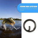 30pcs Carp Fishing Round Rig Dual Layer O Ring Fishing Tackle Accessories Newly