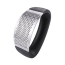 Stainless Steel Curved Garlic Press Chopper Crusher Manual Ginger Mincing Masher