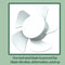 Telescopic Folding Fan Silent Summer Student Desktop Cooling Fan (White)
