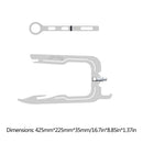 Multi-Purpose Mooring Rope Boat Dock Hook Long-distance Threader (A Hook) Newly