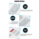 1 Set Ultra-Thin Door Magnetic Door Stopper for Drawer Closer Kit