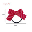 Fashion Girls Cute Wave Point Hair Rope Head Rope Headwear Double Horsetail