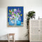 Flowers Butterflies Oil Paint By Numbers Kits DIY Handpainted on Canvas Art