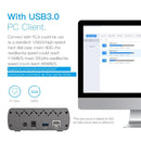 JUNERAIN Jaserain DM Q3C 2.5"" HDD Wireless External Hard Drive Chassis