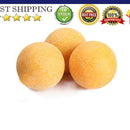 3pcs 36mm Yellow Matte Soccer Table Football Foosball Balls Fussball
