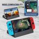 Game Stand Holder Non-Brief Bracket with Cooling Holes for NS/Mobile Phone/Tablet