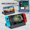 Game Stand Holder Non-Brief Bracket with Cooling Holes for NS/Mobile Phone/Tablet