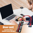 USB 3.0 Mini PCIE Riser SATA 16X PCIE PC Adapter Card Power Cable (6 Pin)