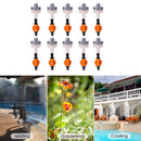 10pcs Atomizing Nozzle Sprinkler Garden Irrigation Dripper Sprayer (B)