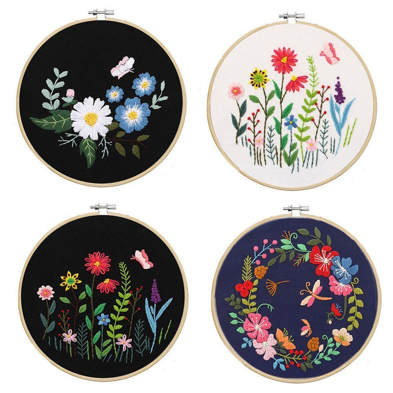 Art Cross Stitch Suit Handmade Crafts Needle Thread Kit Embroidery Starter Kit