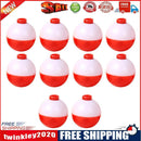 10x Fishing Bobber Set Plastic Round Float Buoy Outdoor Fishing Gear (38mm)