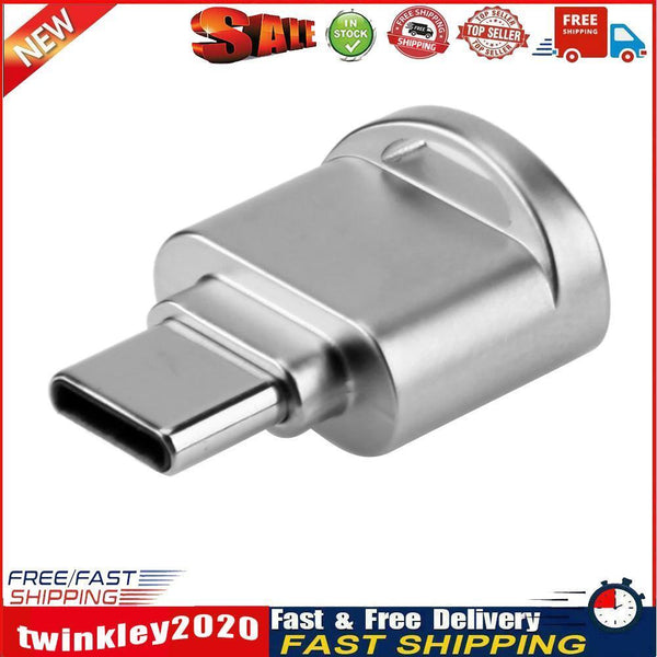 Mini Portable Key Ring Type Type-C USB3.1 Micro SD TF Memory Card Reader Newly
