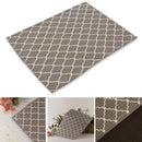 Household Dish Drying Mat Pad Kitchen Sink Drainer Tableware Towel Y1N F6 H9U4