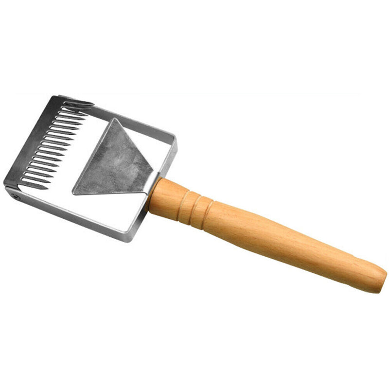 Durable Honey Cutting Fork Beekeeping Tool Honeycomb Scraper Beehive Rake Newly