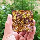 Amethyst Crystal Sphere Pyramid Obsidian Chakra Energy Stone U Orgone K Q3Y4