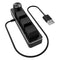USB RGB Copy Paste Keyboard 3 Keys 1 Knob Programmable Custom Keypad for De