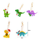 5D DIY Full Special Drill Diamond Painting Keychain Art Pendant(22x8cm) Newly