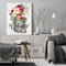 DIY Digital Picture Welcome Flowers Frameless Oil Painting By Number Handicraft