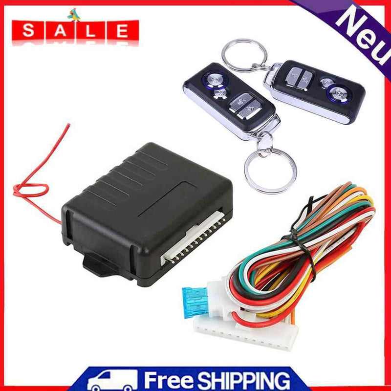 Car Remote Central Door Locking Kit Car Keyless Entry Alarm System 410/T219