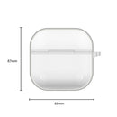 TPU Bluetooth-compatible Headphones Soft Cover for Lenovo LP40 Transparent