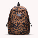Fashion Women Zebra Leopard Printing Rucksack Students Large Capacity Handbags