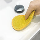 2 Sided Sponge Cleaning Cloth Kitchenware Pan Dish Scouring Pad Kitchen Gad