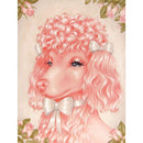 Pink Poodle Diamond Painting Kits Full Round Drill Home Decor 40x50cm (1)