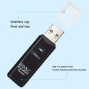 TF Card Reader 2 in 1 USB 3.0 Memory Drive Free Cardreader Adapter (Black) Newly
