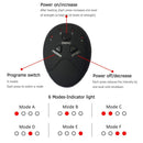 Hip Trainer Buttock Tighter Lifter EMS Vibration Muscle Stimulator (White)