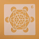 Stamp Layering Stencils Mandala Auxiliary Painting template Scrapbooking