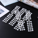 Nail Art Polish Palette Dot Flat Nail Color Card Display Tools (Skin Color)