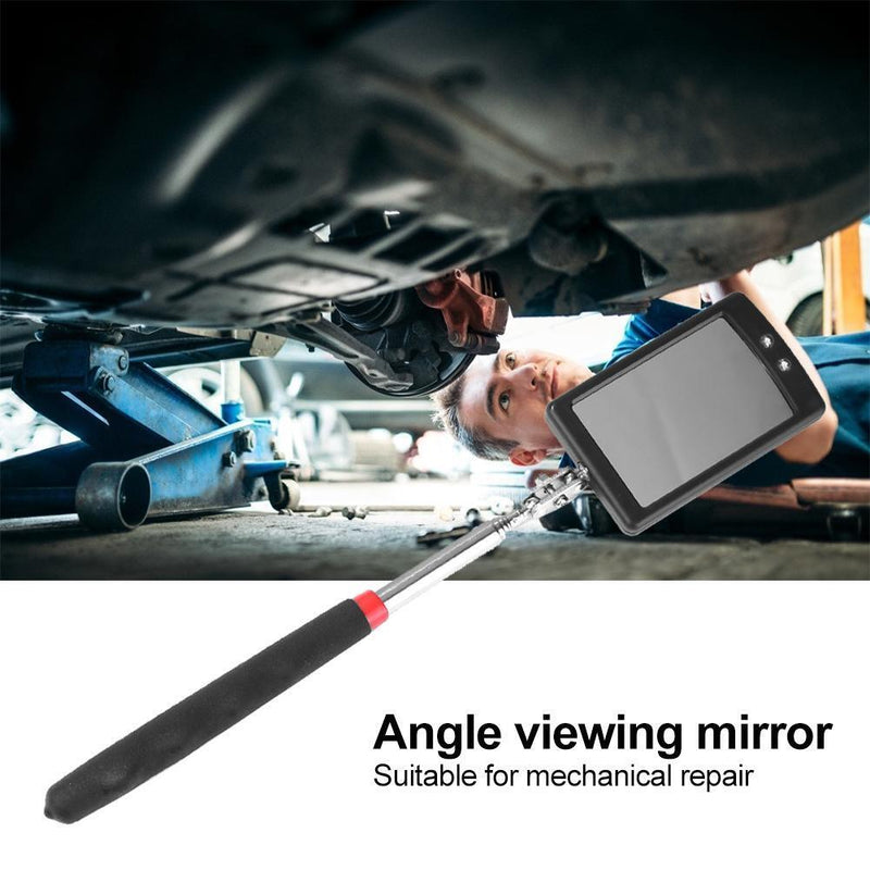 4pcs Adjustable Car Angle View Pen Automotive Telescopic Inspection Mirrors