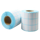 Waterproof Adhesive Thermal Paper Label Blank Print Stickers (5000pcs/Roll)