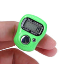 Stitch Marker Row Finger Ring Counter LCD Electronic Tally Counter (Green)